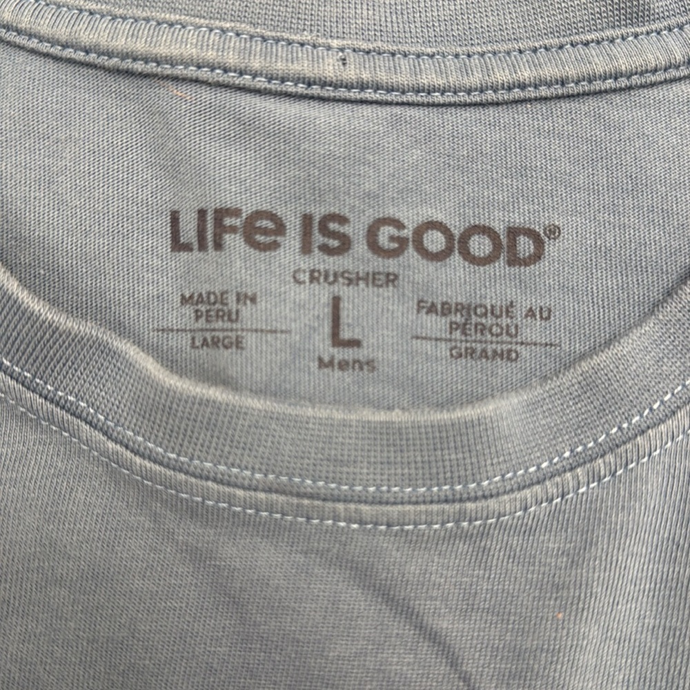 Life Is Good Tropical Fish Vista Crusher Tee - Picture 3 of 3